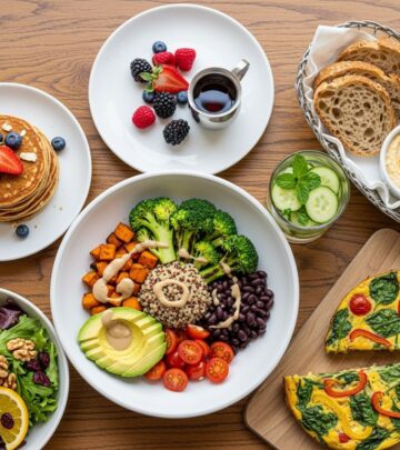 Discover creative and nutritious vegetarian meals for every part of your day with easy recipe ideas.